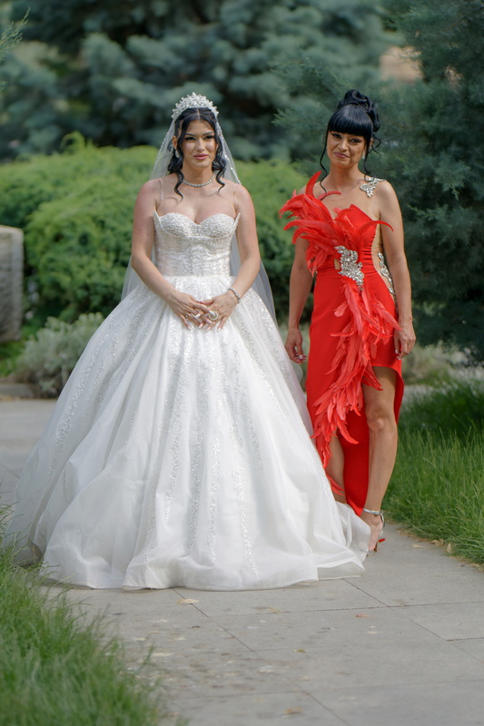 Bride and godmother
